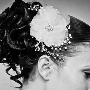 Bridal Side Hair Piece, Size: OS